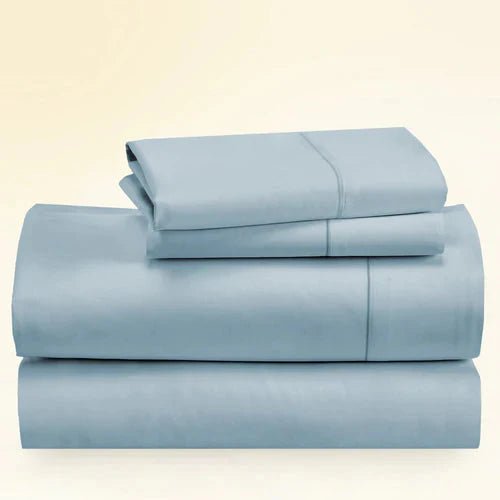 CinchFit King Sheet Sets 400TC Cotton Solid Colors - Quahog Bay Bedding