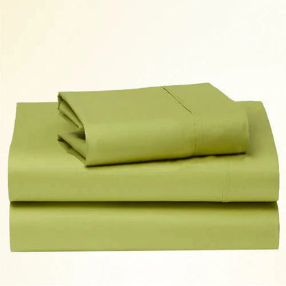 CinchFit King Sheet Sets 400TC Cotton Solid Colors - Quahog Bay Bedding
