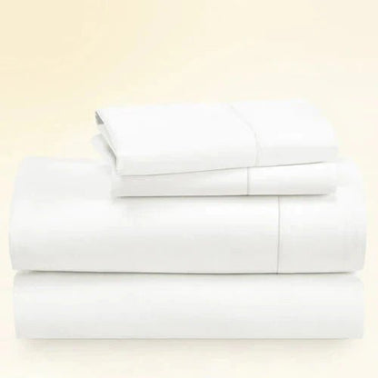 CinchFit King Sheet Sets 400TC Cotton Solid Colors - Quahog Bay Bedding