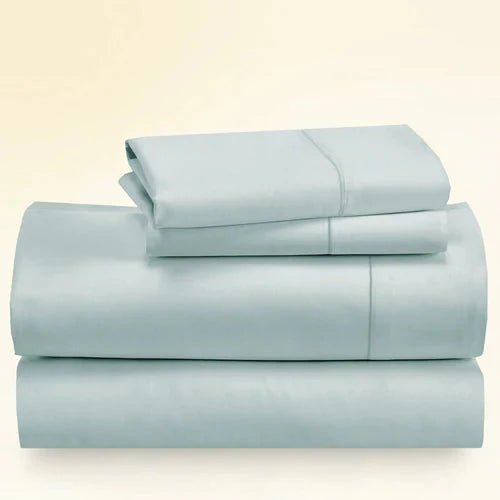 CinchFit King Sheet Sets 400TC Cotton Solid Colors - Quahog Bay Bedding