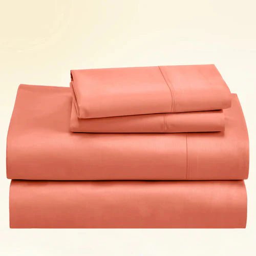 CinchFit King Sheet Sets 400TC Cotton Solid Colors - Quahog Bay Bedding
