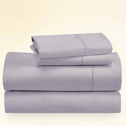 CinchFit King Sheet Sets 400TC Cotton Solid Colors - Quahog Bay Bedding