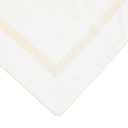 Classic Double Border Percale Cotton Duvet Set - Quahog Bay Bedding