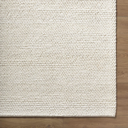 Clayne Beige Premium Wool Area Rug - Quahog Bay Bedding