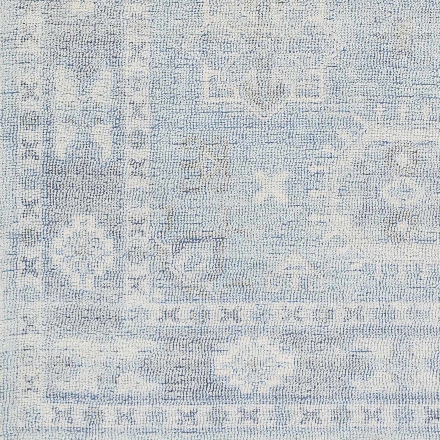 Calderbank Sky Blue Wool-Blend Area Rug