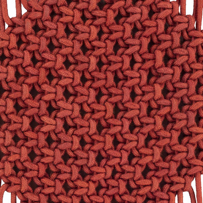 Columbio Rust Macramé Wall Hanging Decor