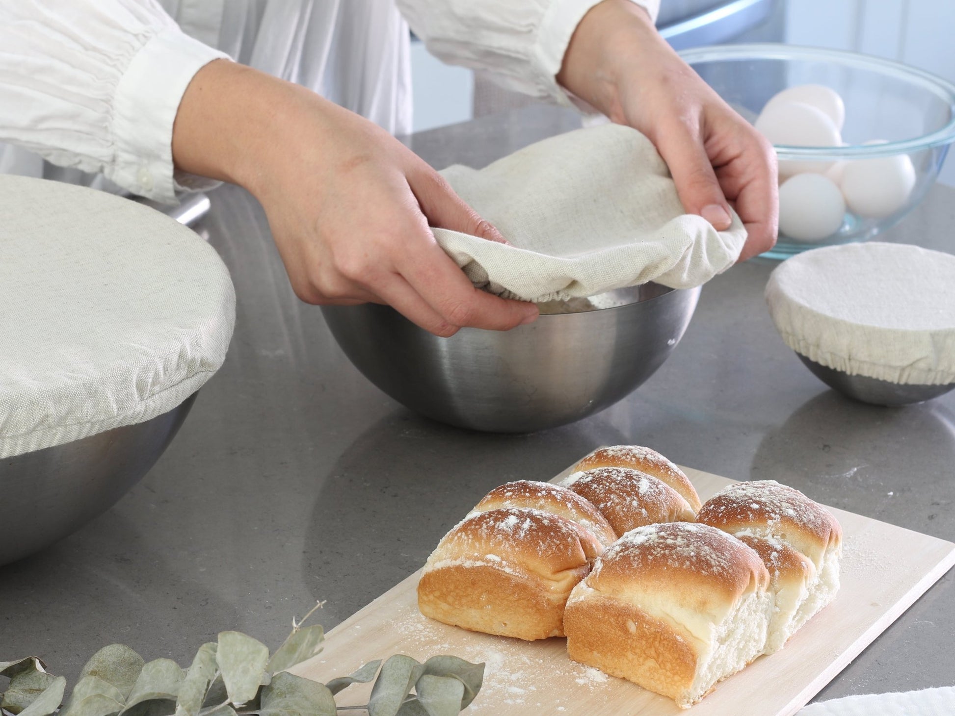 Cloth Bowl Covers - Quahog Bay Bedding