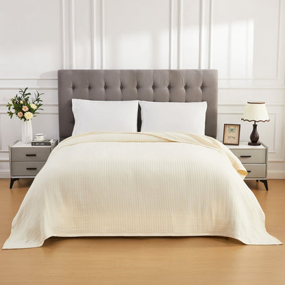 Cloud Cotton Gauze Blanket - Quahog Bay Bedding