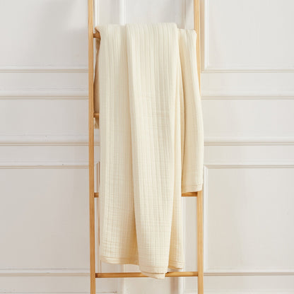 Cloud Cotton Gauze Blanket - Quahog Bay Bedding