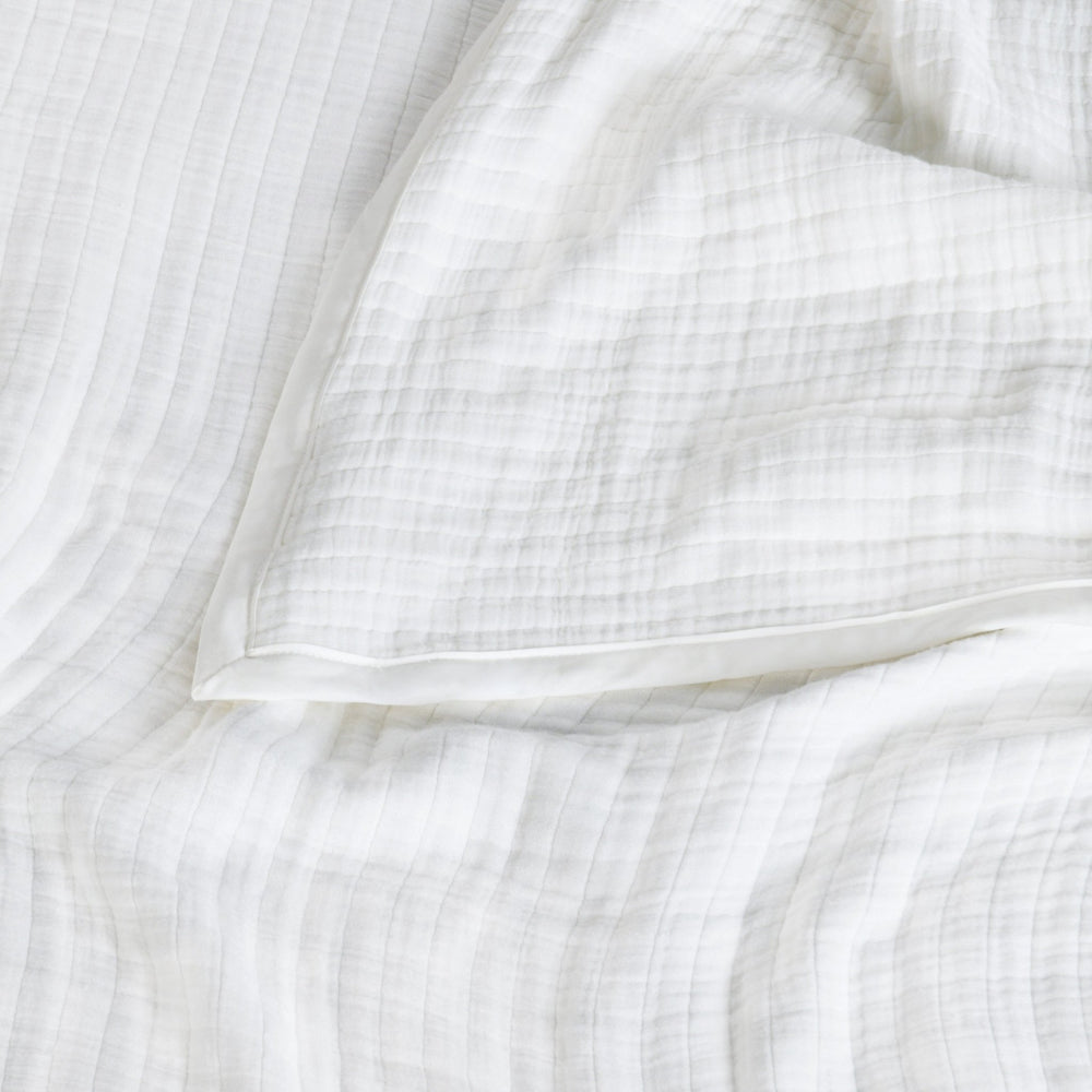 Cloud Cotton Gauze Pillow Sham Pairs - Quahog Bay Bedding