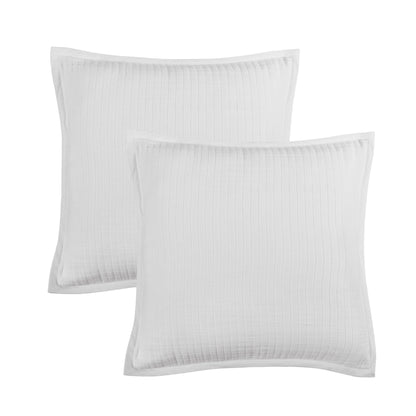 Cloud Cotton Gauze Pillow Sham Pairs - Quahog Bay Bedding