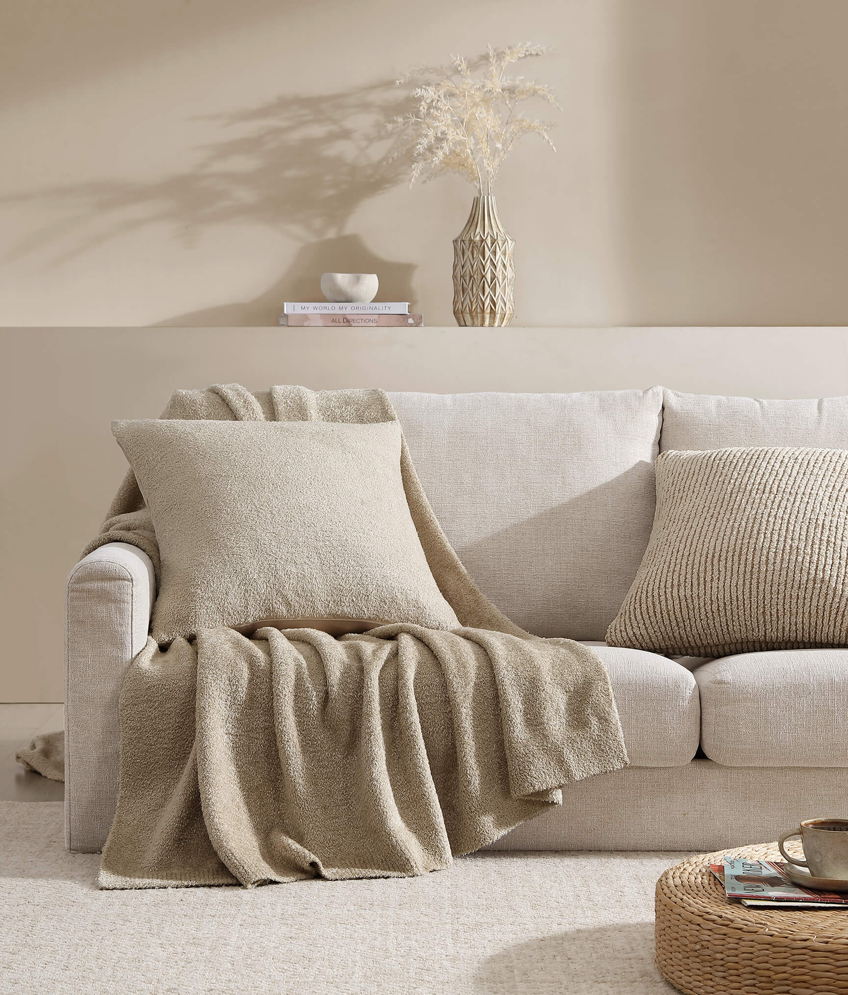 Cloud Silque Luxury Throw Blanket - Quahog Bay Bedding