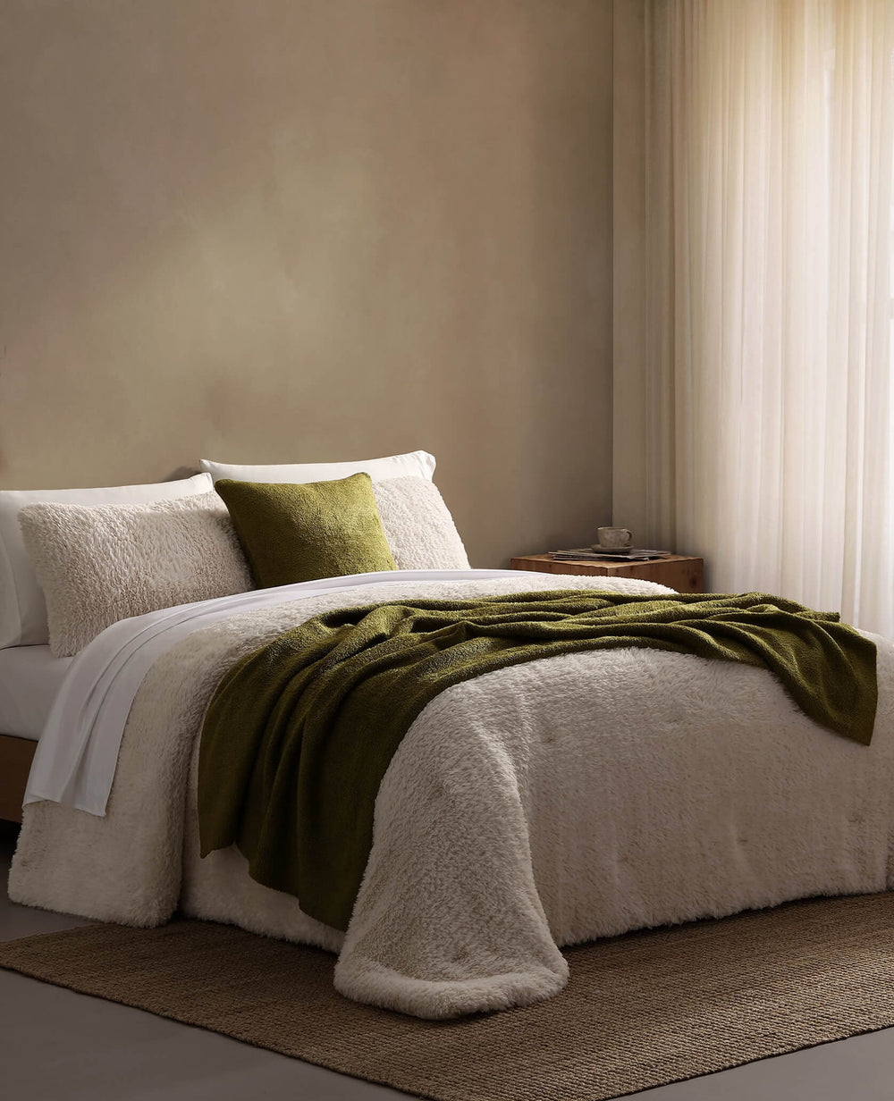 Cloud Silque Pure Throw Pillow - Quahog Bay Bedding