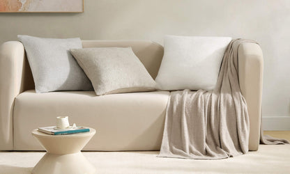 Cloud Silque Throw Pillow - Quahog Bay Bedding