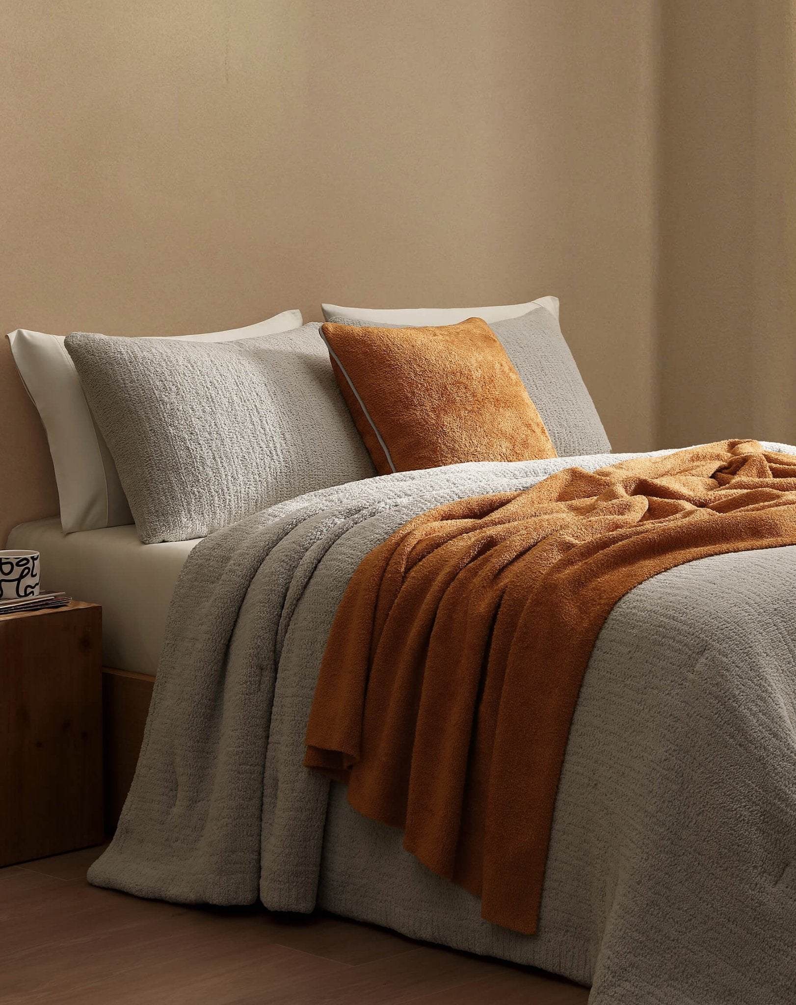 Cloud Silque Throw Pillow with Piping - Quahog Bay Bedding