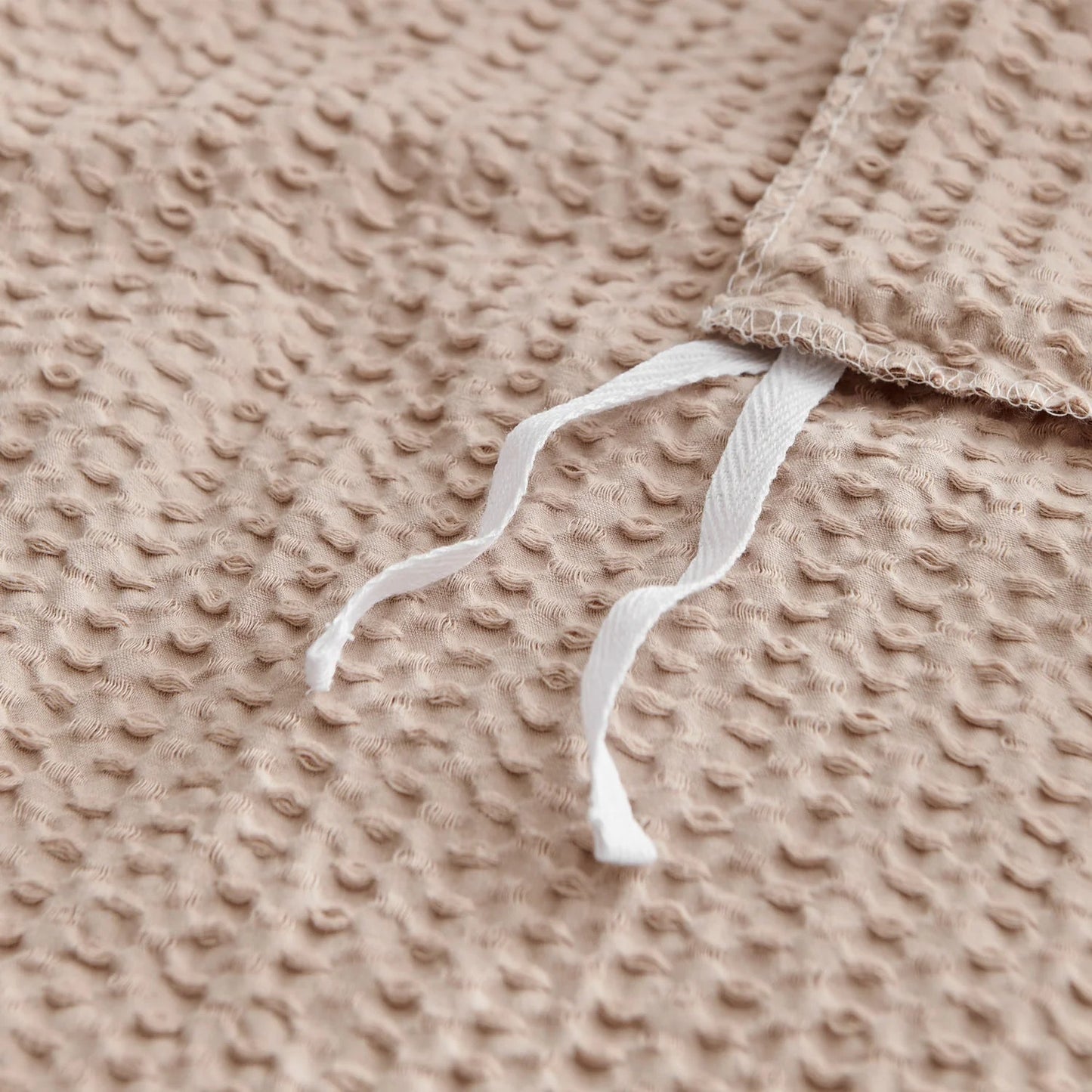 Cloud Waffle 100% Cotton Duvet Cover Set 3PC - Blush - Quahog Bay Bedding