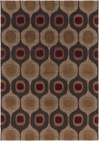 Canovanas Modern Wool Rug