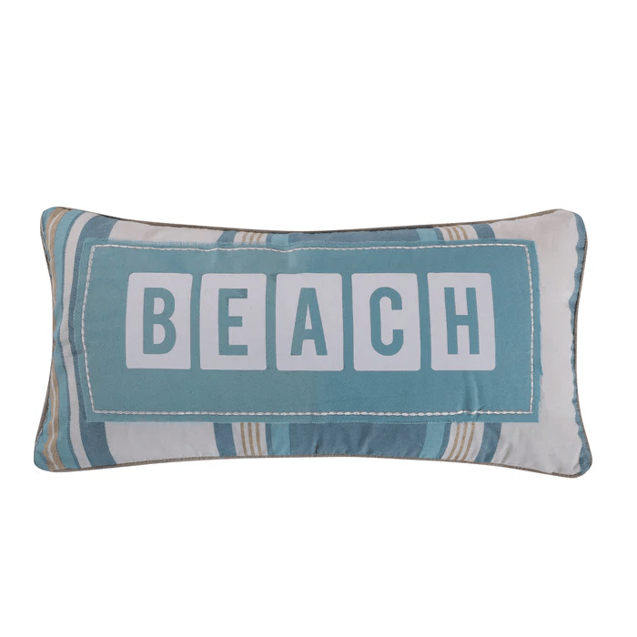 Coastal Bedding Ensembles Complete King 7PC Kailua - Quahog Bay Bedding