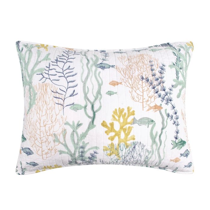 Coastal Bedding Ensembles Complete Queen - 7PC Ocean Meadow - Quahog Bay Bedding