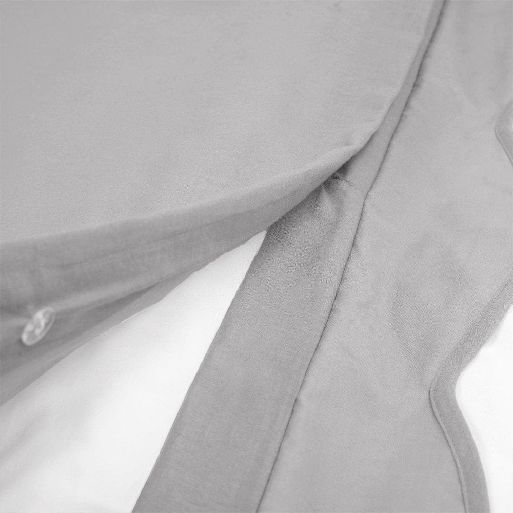 Coastal Chic Scalloped Edge 100% Cotton Reversible Duvet Cover Set - Quahog Bay Bedding