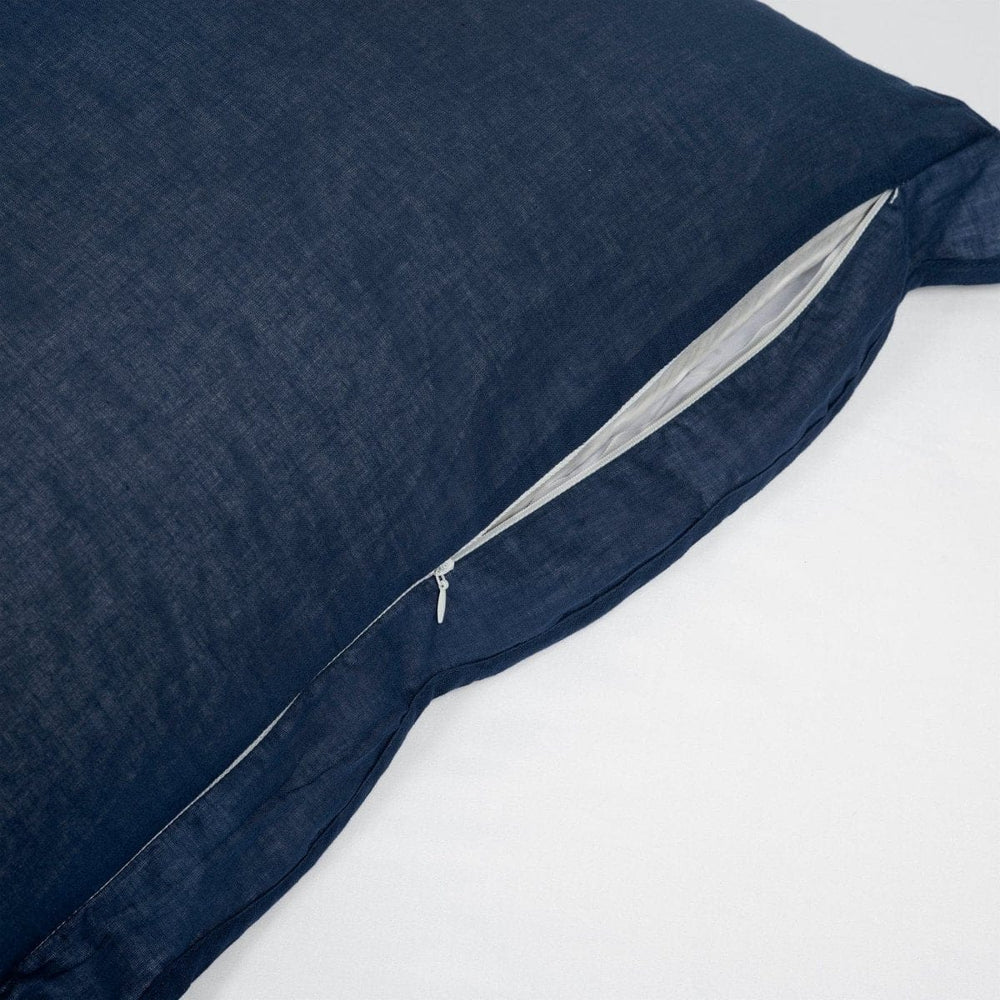 Coastal Chic Scalloped Edge 100% Cotton Reversible Duvet Cover Set - Quahog Bay Bedding