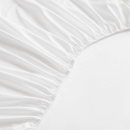Coastal Chic Scalloped Edge Cotton Sheet Set - Quahog Bay Bedding