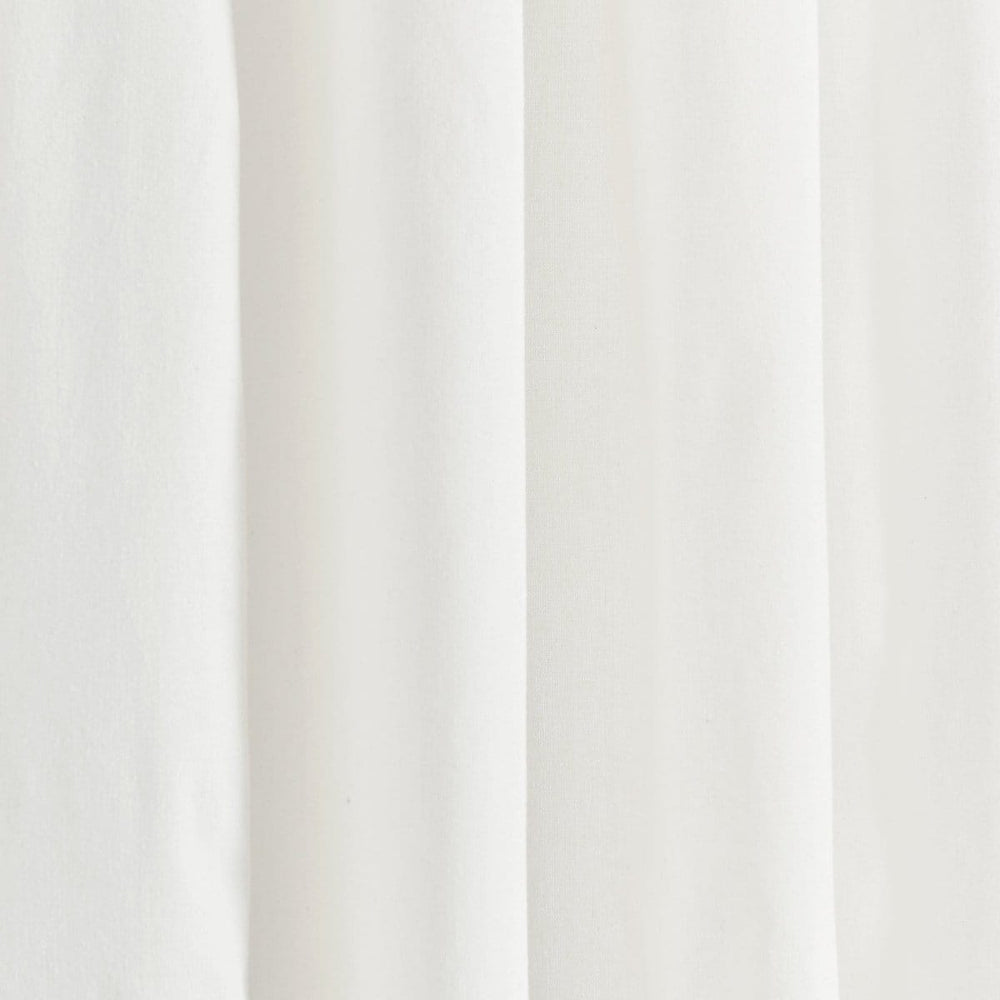 Coastal Chic Scalloped Edge Window Curtain Panel Set - Quahog Bay Bedding