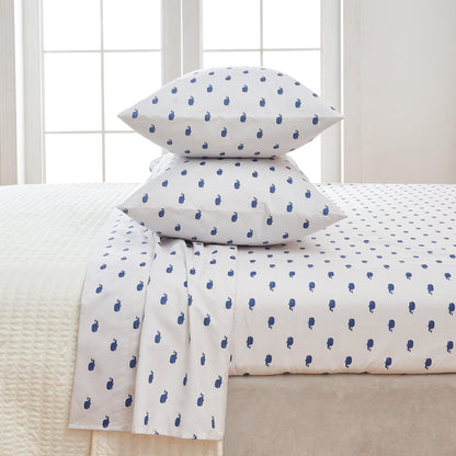 Coastal Microfiber Sheet Set - Coastal Sheet Sets - Quahog Bay Bedding