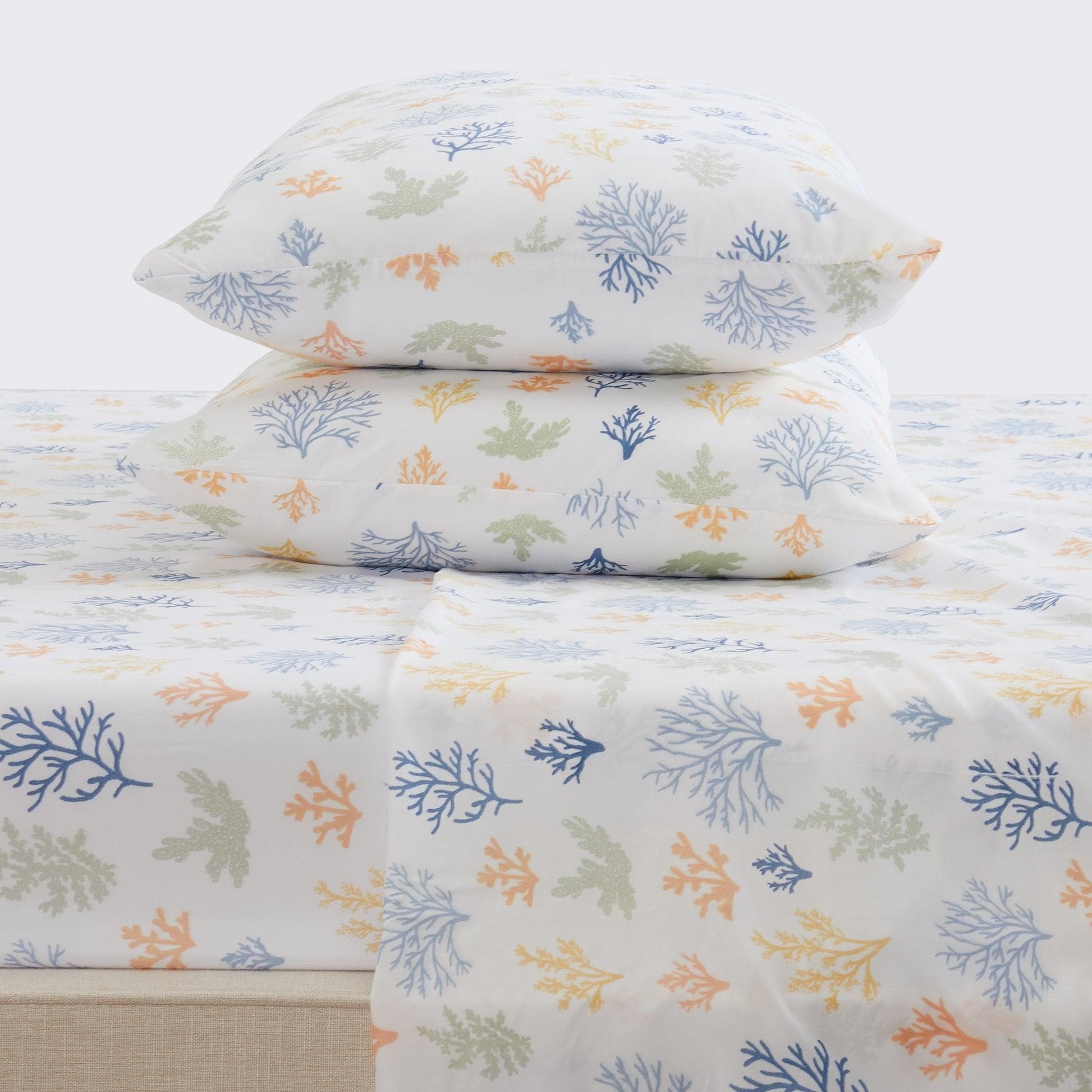 Coastal Microfiber Sheet Set - Coastal Sheet Sets - Quahog Bay Bedding