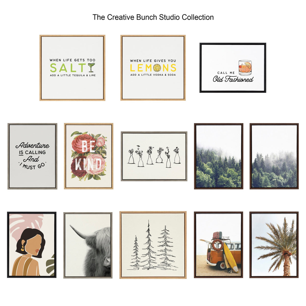 Coastal Ocean Waves Canvas Wall Art Set by The Creative Bunch Studio - Quahog Bay Bedding