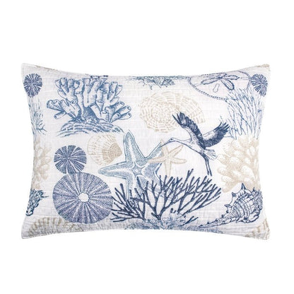 Coastal Serena Sea Quilt Set - Coastal Quilt Set - Quahog Bay Bedding