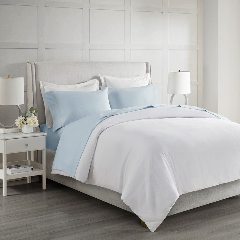 500TC Egyptian Cotton Deep Pocket Pastel Sheet Sets With Snug Grip Elastic - Quahog Bay Bedding