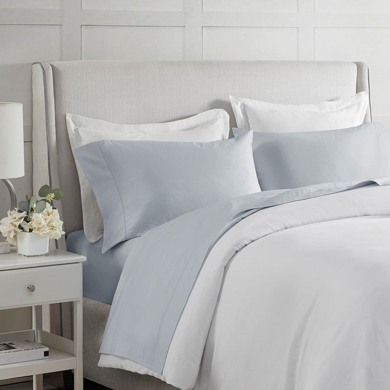 500TC Egyptian Cotton Deep Pocket Pastel Sheet Sets With Snug Grip Elastic - Quahog Bay Bedding