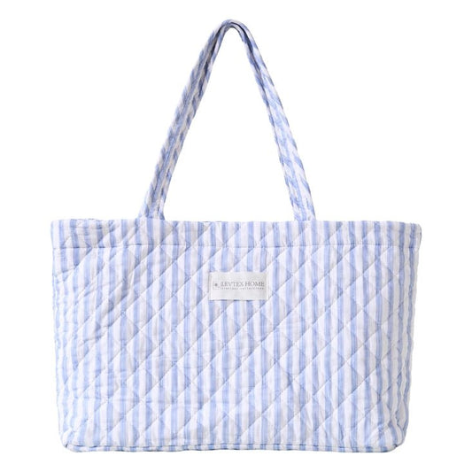 Coastal Tote Bag - Martha Stripe - Quahog Bay Bedding