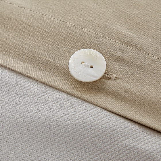 Coastline Beach Themed Jacquard 5PC Duvet Cover Set - Quahog Bay Bedding