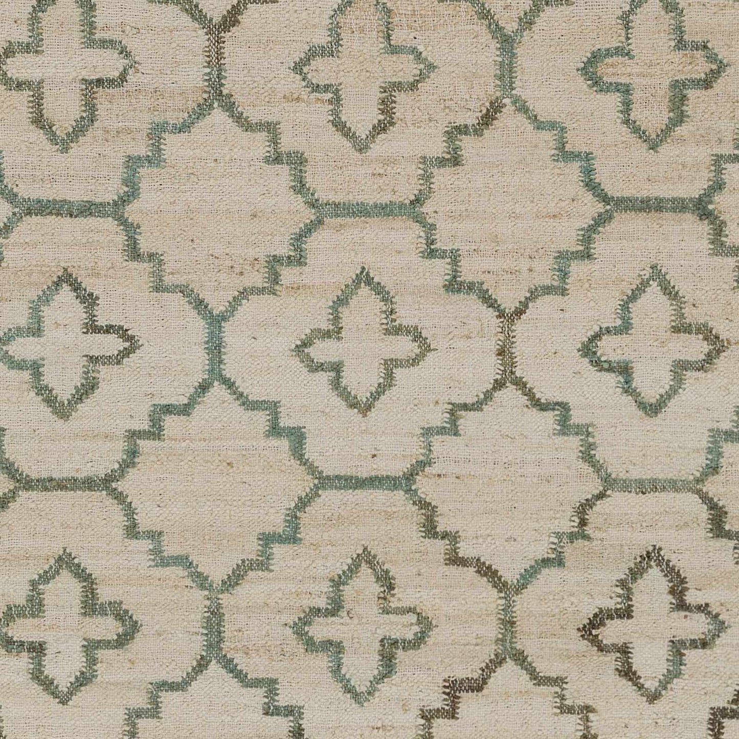 Coffeyville Handcrafted Fringed Jute Carpet - Clearance