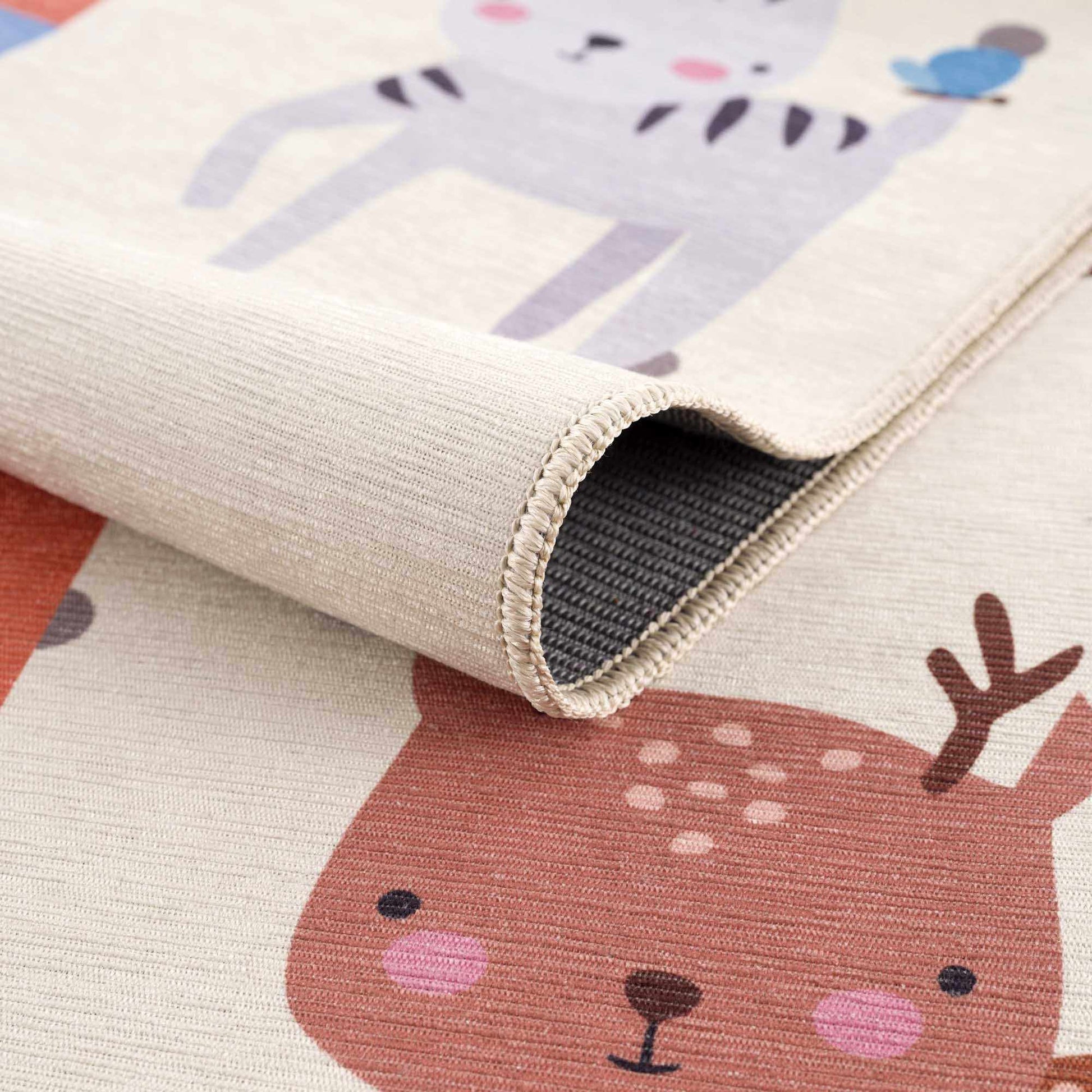 Colorful Hopscotch Washable Kids Rug - Quahog Bay Bedding