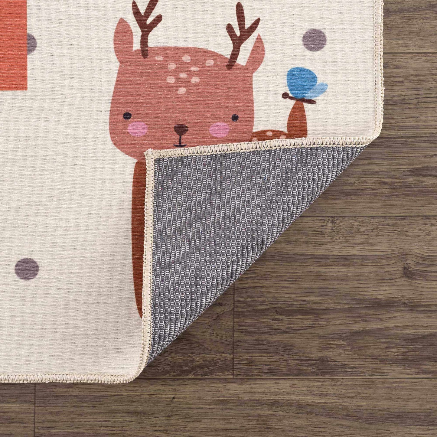 Colorful Hopscotch Washable Kids Rug - Quahog Bay Bedding