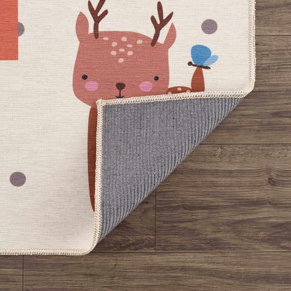 Colorful Hopscotch Washable Kids Rug - Quahog Bay Bedding