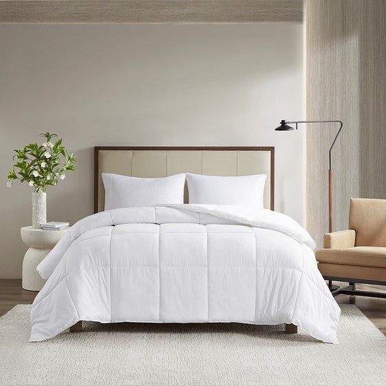 Winfield 300 Thread Count Cotton Shell Luxury Down Alternative Comforter Or Duvet Insert - Twin, Queen, King Sizes - QuahogBay