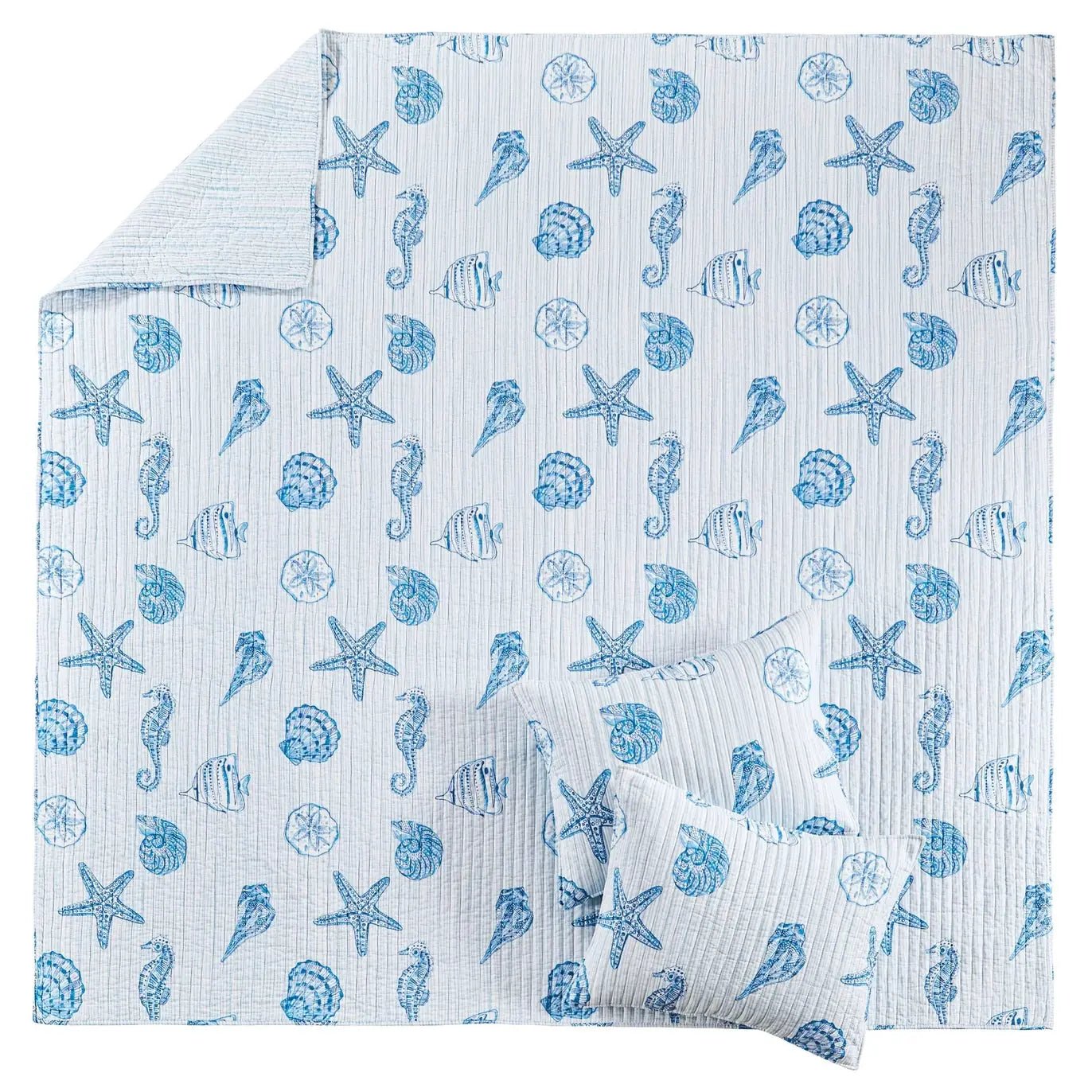 Sandy Cove Quilt Set - Quahog Bay Bedding