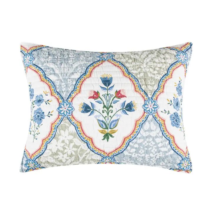 Shop Zoey Pillow Sham | Zoey Coastal Bedding Collection - Quahog Bay Bedding