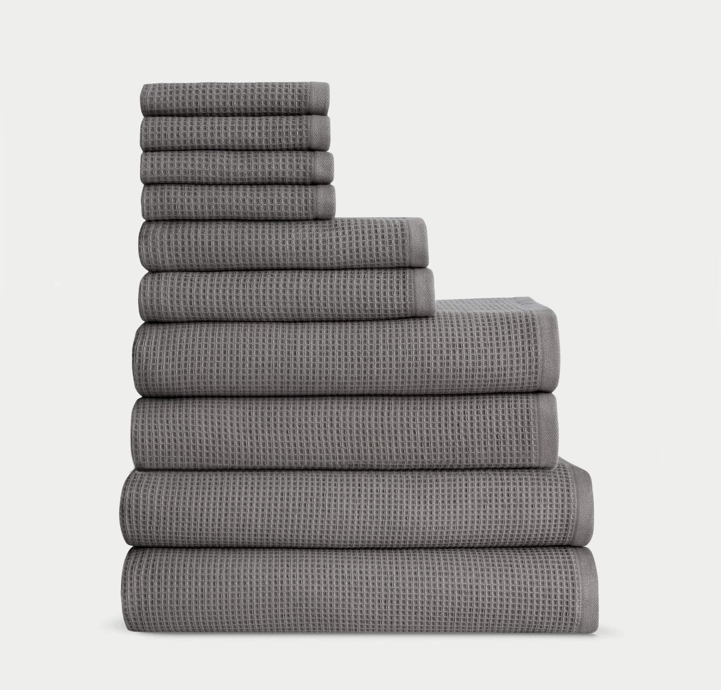 Complete Waffle Bath Towel Bundle - Quahog Bay Bedding