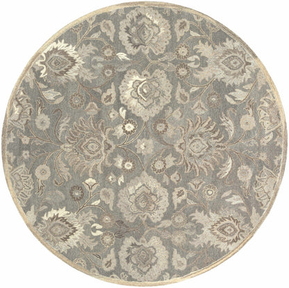 Conesus 1195 Hand Tufted Ivory & Taupe Wool Rug - Quahog Bay Bedding