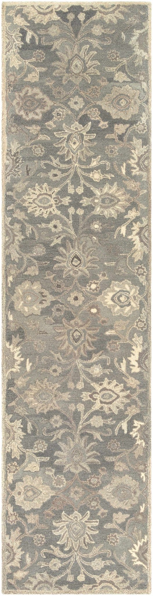 Conesus 1195 Hand Tufted Ivory & Taupe Wool Rug - Quahog Bay Bedding