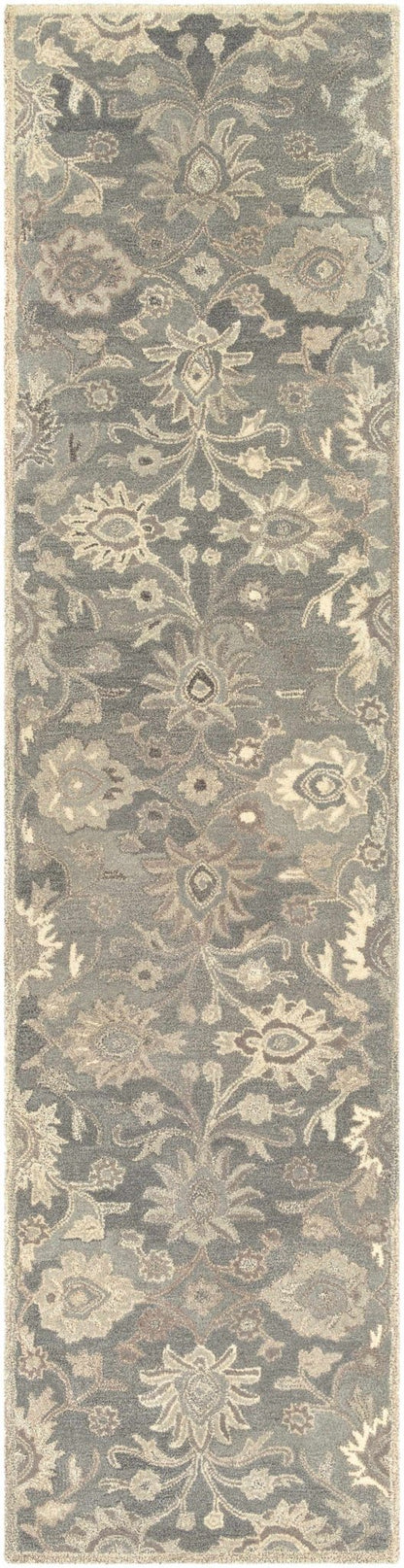 Conesus 1195 Hand Tufted Ivory & Taupe Wool Rug - Quahog Bay Bedding