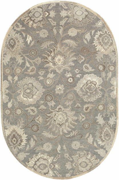 Conesus 1195 Hand Tufted Ivory & Taupe Wool Rug - Quahog Bay Bedding