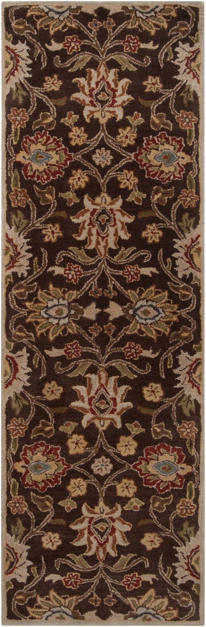 Conesus Hand Tufted Brown 1051 Area Rug - Quahog Bay Bedding