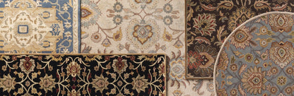 Conesus Hand Tufted Brown 1051 Area Rug - Quahog Bay Bedding