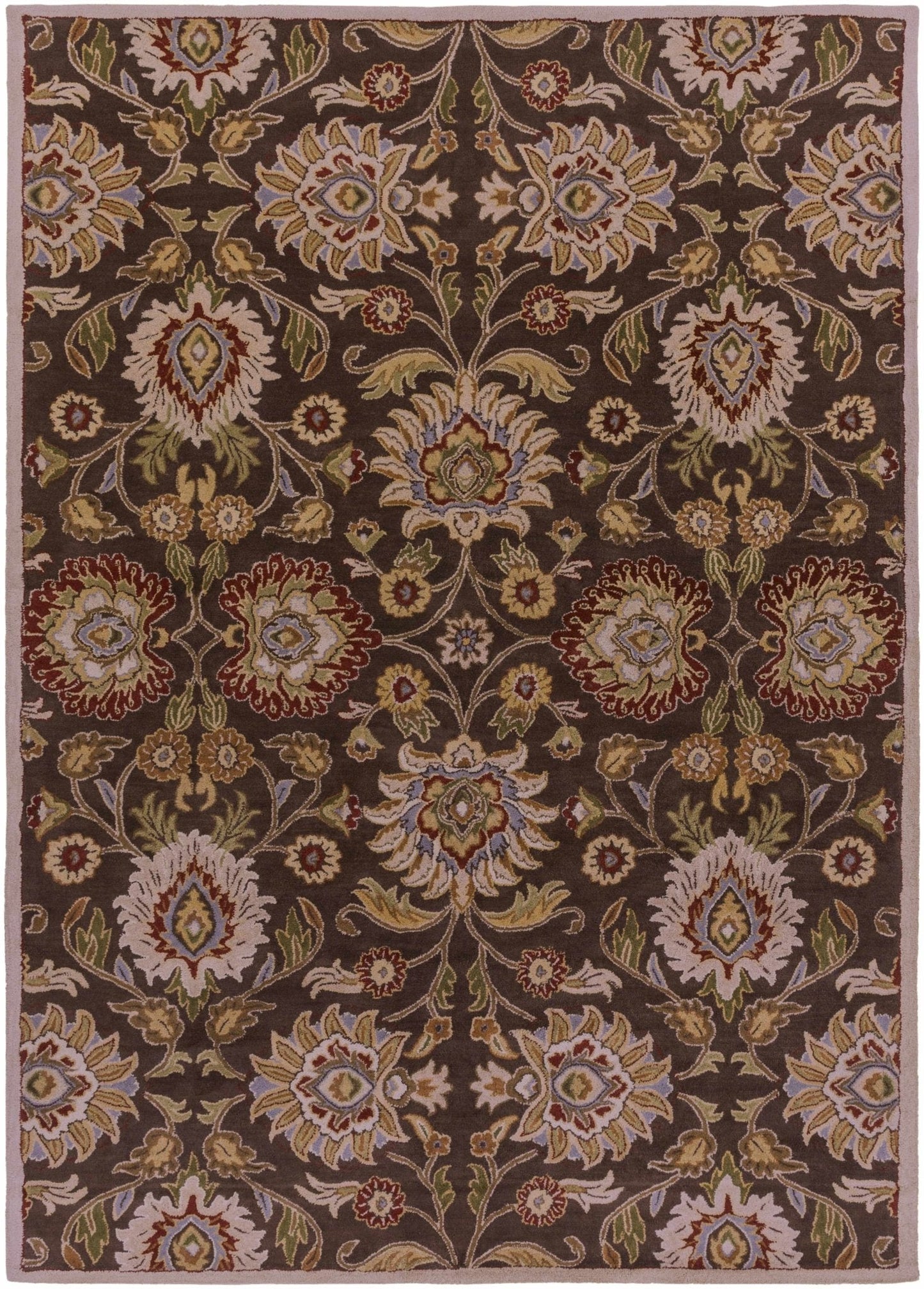 Conesus Hand Tufted Brown 1051 Area Rug - Quahog Bay Bedding